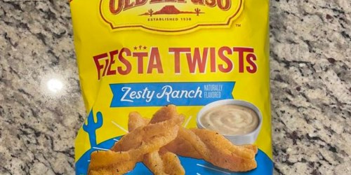 Old El Paso Fiesta Twists Zesty Ranch 5.5oz Bag Only $2.61 Shipped on Amazon