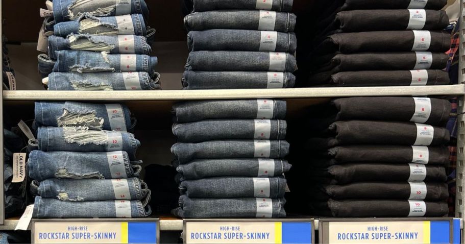 HOT! Old Navy Jeans from $9.80 for Kids & $15.40 for Adults