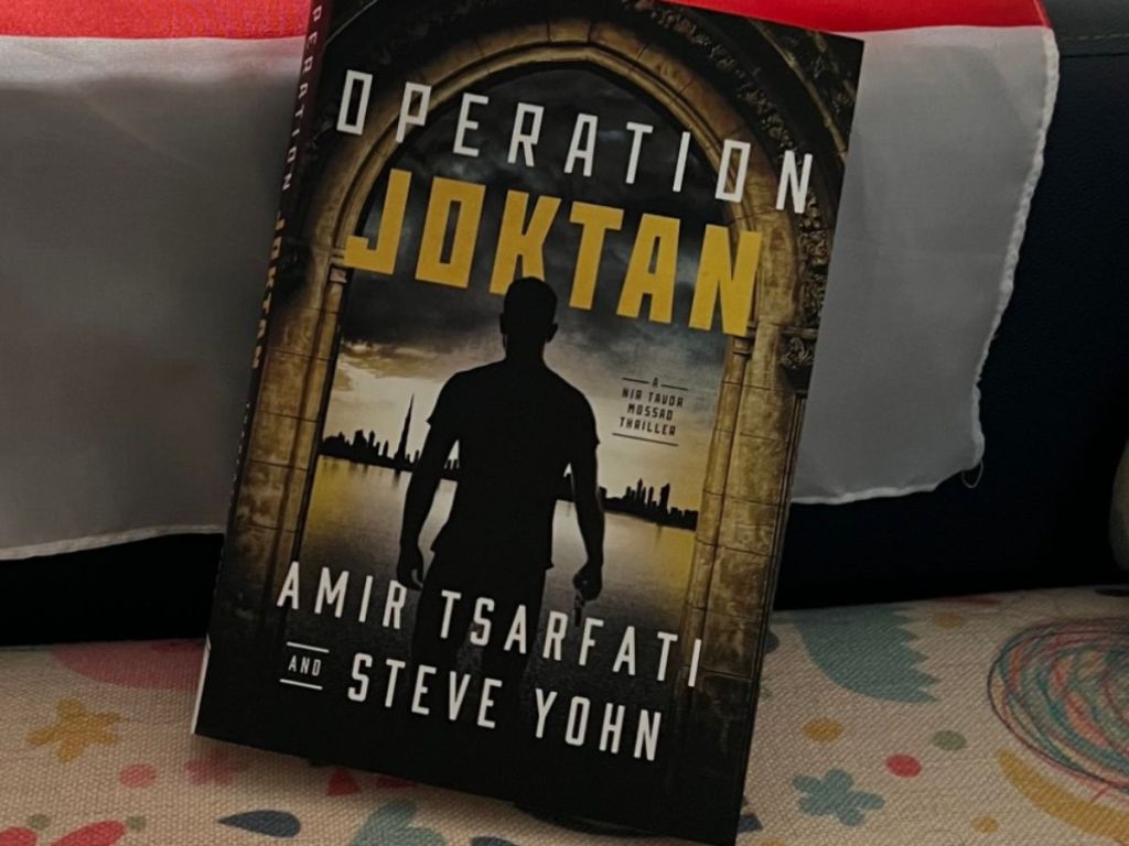 Operation Joktan book on a table