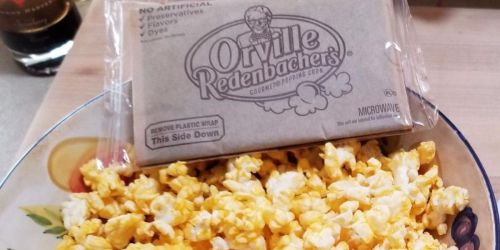 Orville Redenbacher’s Microwave Popcorn 6-Count Box Just $3 Shipped on Amazon