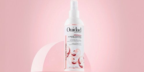 50% Off Ouidad Advanced Climate Control 8.5oz Detangling Spray on Amazon