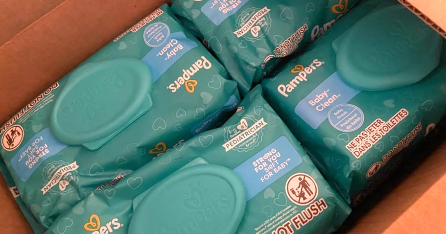 Pampers Scented Baby Wipes 1,152-Count Box Just $24.54 Shipped on Amazon