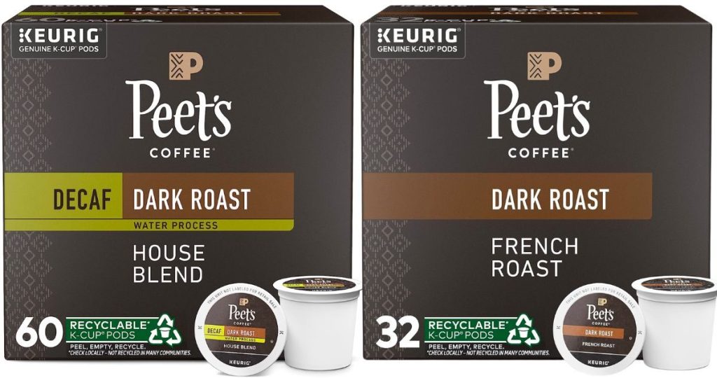 peet's decaf french roast k cups