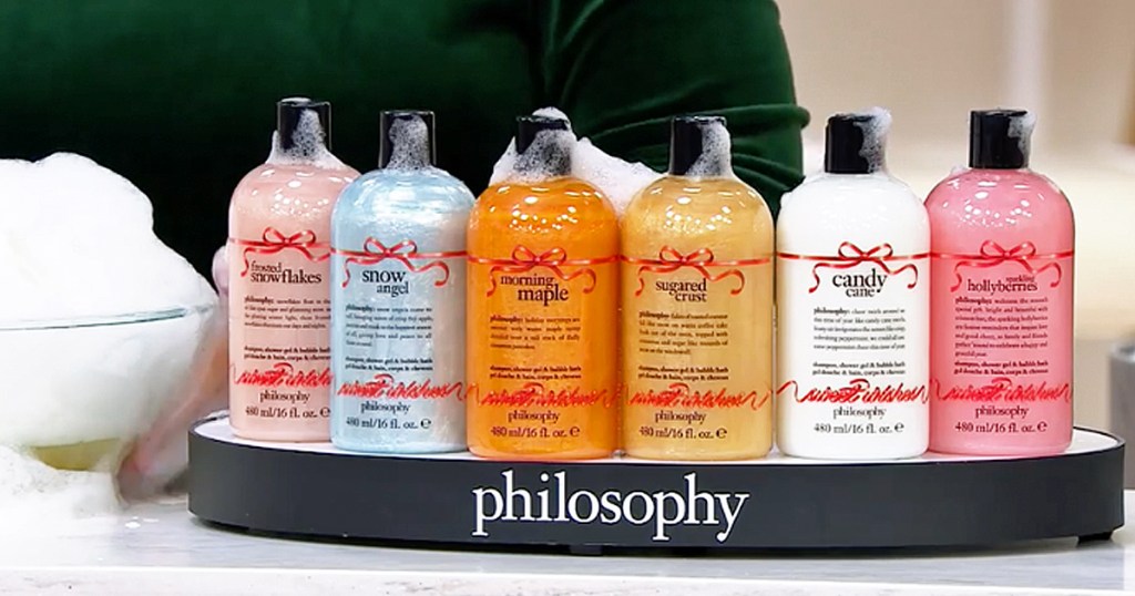 Philosophy 3in1 Shampoo, Shower Gel, & Bubble Bath 6Piece Set from