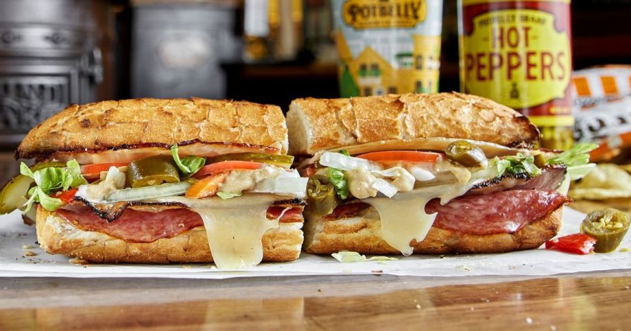 GO! Buy One, Get One FREE Potbelly Sandwiches