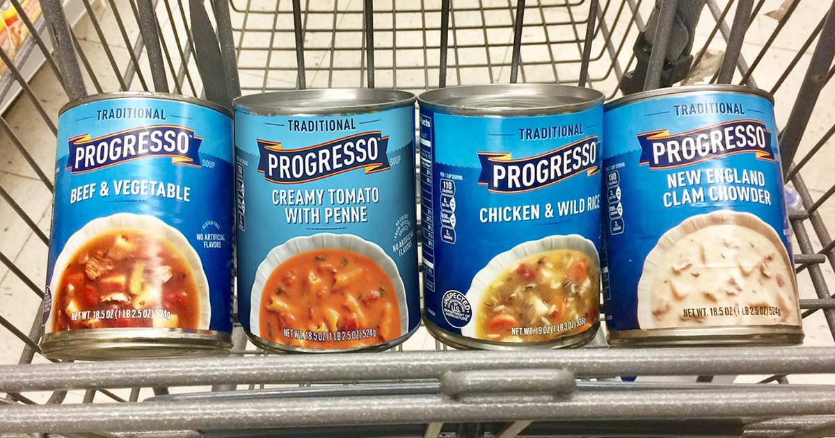 Progresso Soup 12-Packs Only $14.25 Shipped on Amazon (Just $1.19 Each)