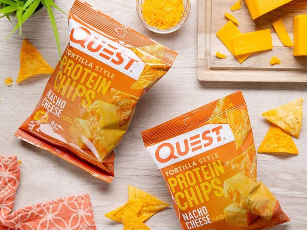 Quest Tortilla Style Protein Chips Nacho Cheese