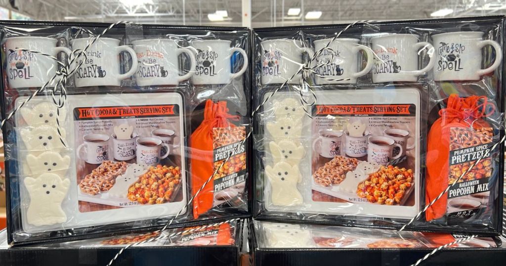 2 packages of Sam's Club Cocoa and Treats Set