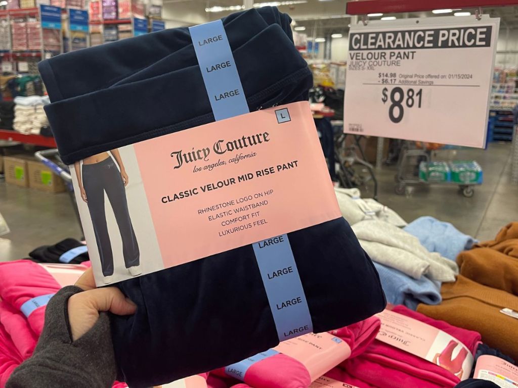 Juicy Couture Velour Pants on clearance at Sam's Club