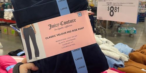 Juicy Couture Clothes at Sam’s Club | Velour Suit Separates Just $8.81!