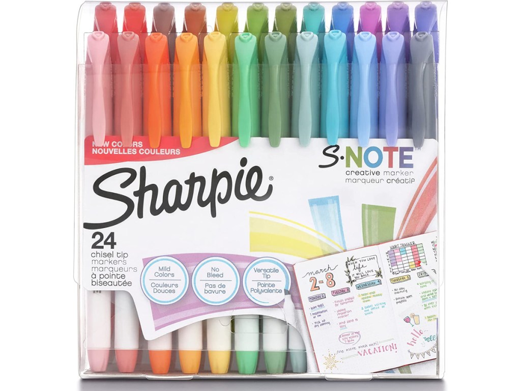 Sharpie S-Note Creative Markers 24 Count