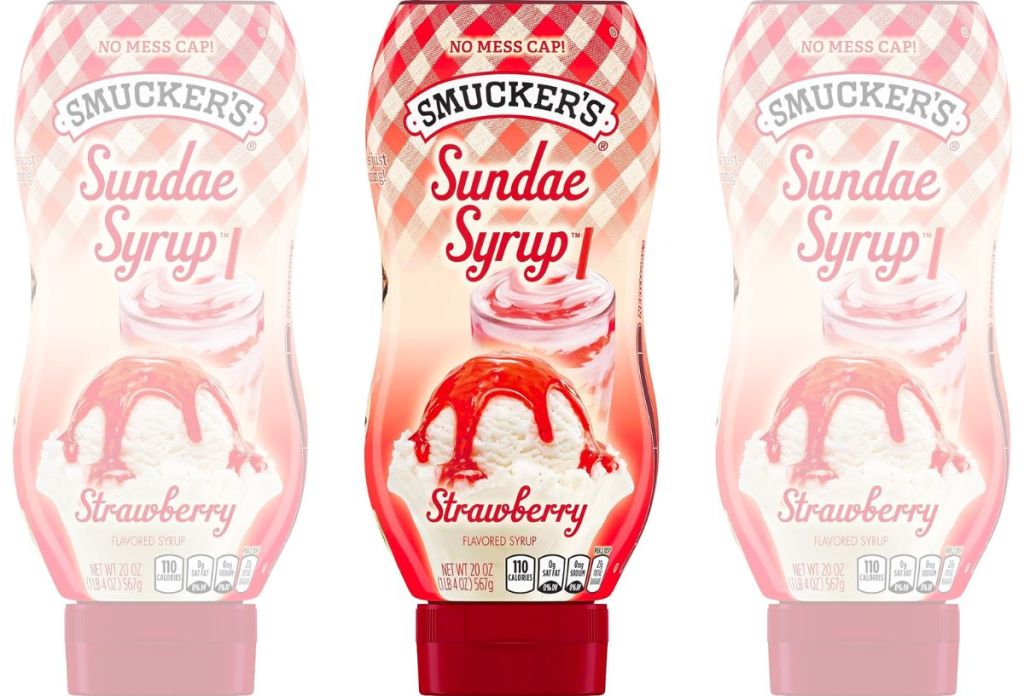 Smucker's Sundae Syrup Strawberry Flavored Syrup