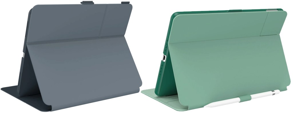 grey and green ipad cases