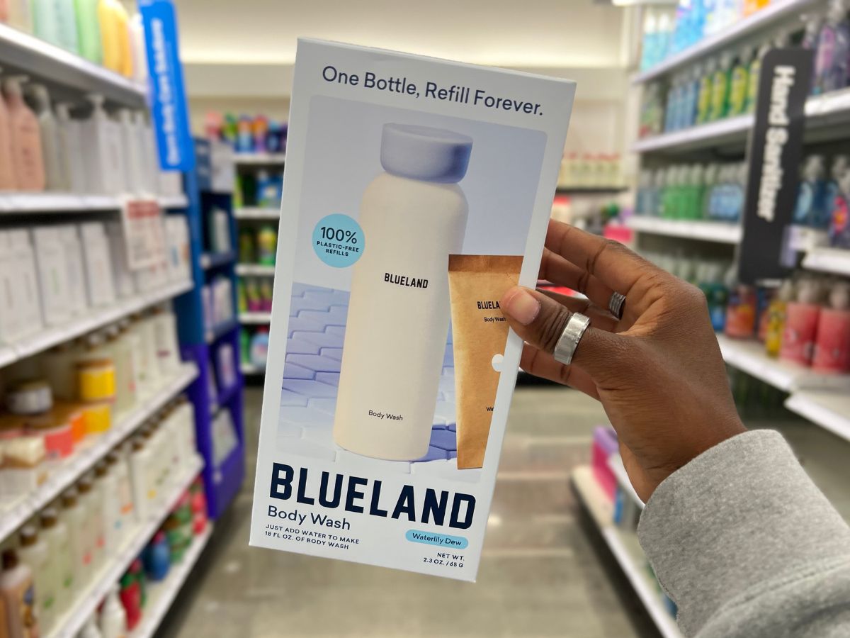 40 Off Blueland Body Wash Starter Kit at Target Comes w/ One