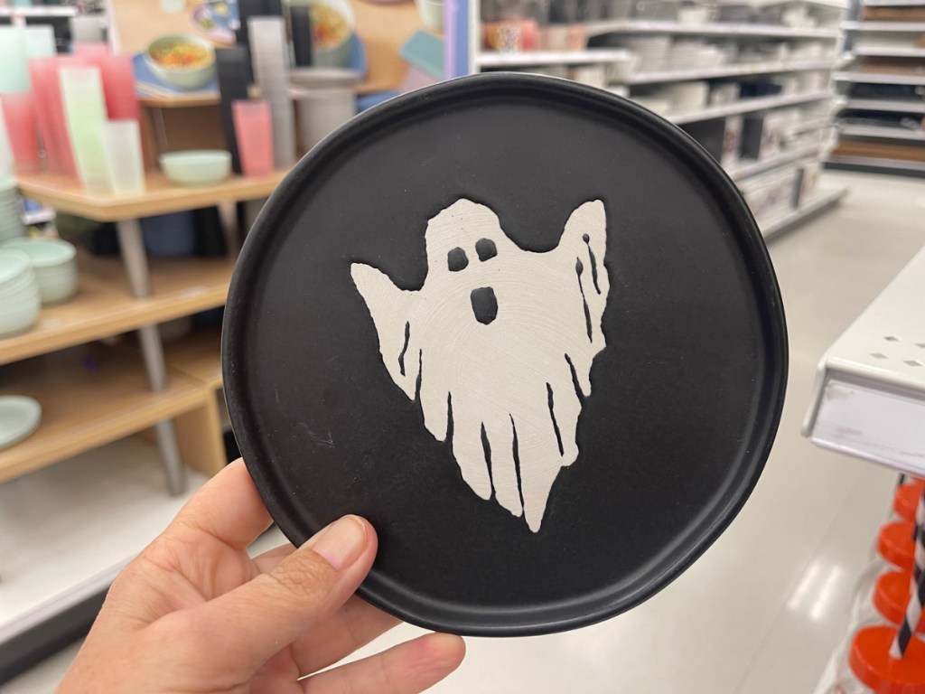 Threshold 6" Ghost Stoneware Appetizer Plate