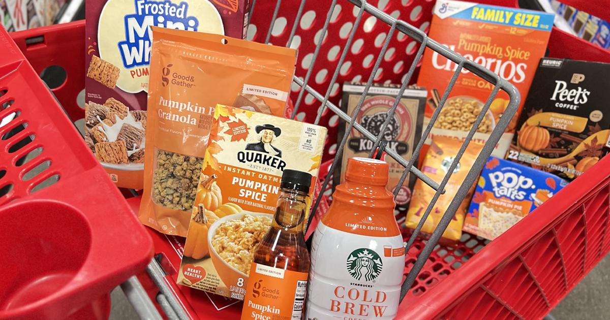 Pumpkin Spice EVERYTHING Has Arrived at Target | Yummy from