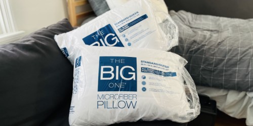 Kohl’s Big One Bed Pillows Only $2.54 w/ Free Store Pickup (Lowest Price in Over a Year!)