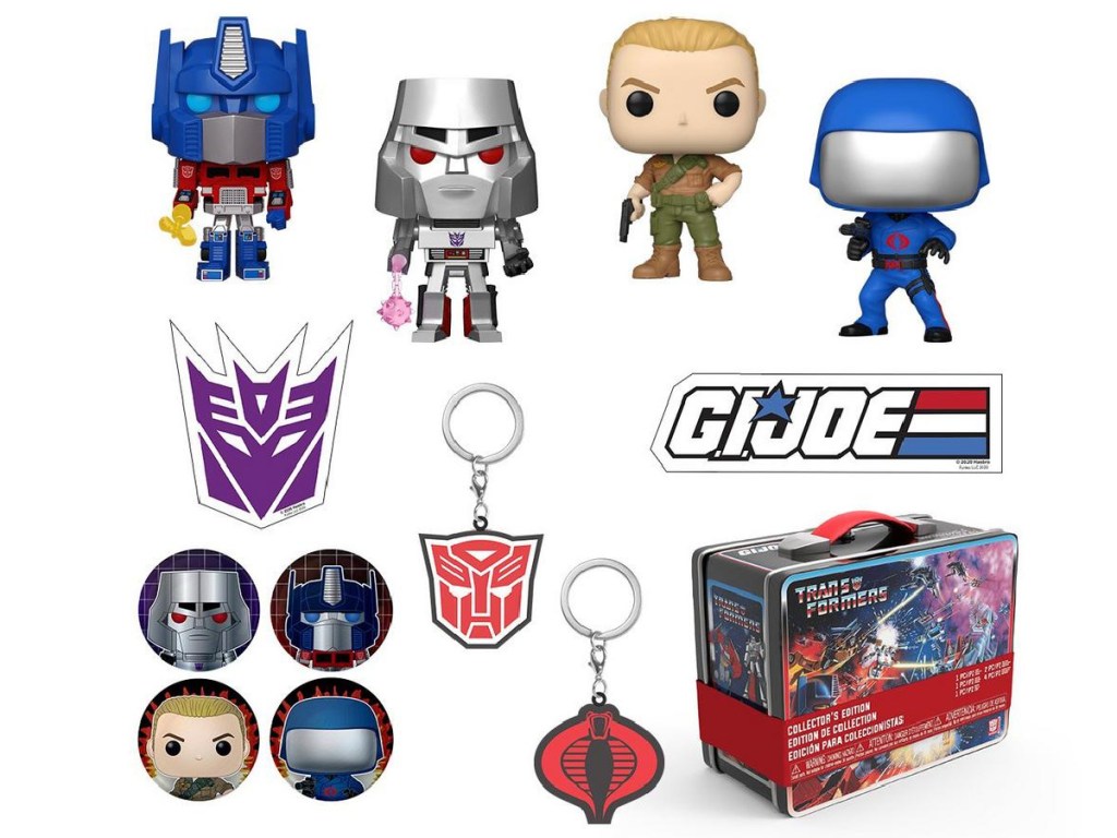 Transformers VS. G.I. Joe Funko 8 Piece Box Set