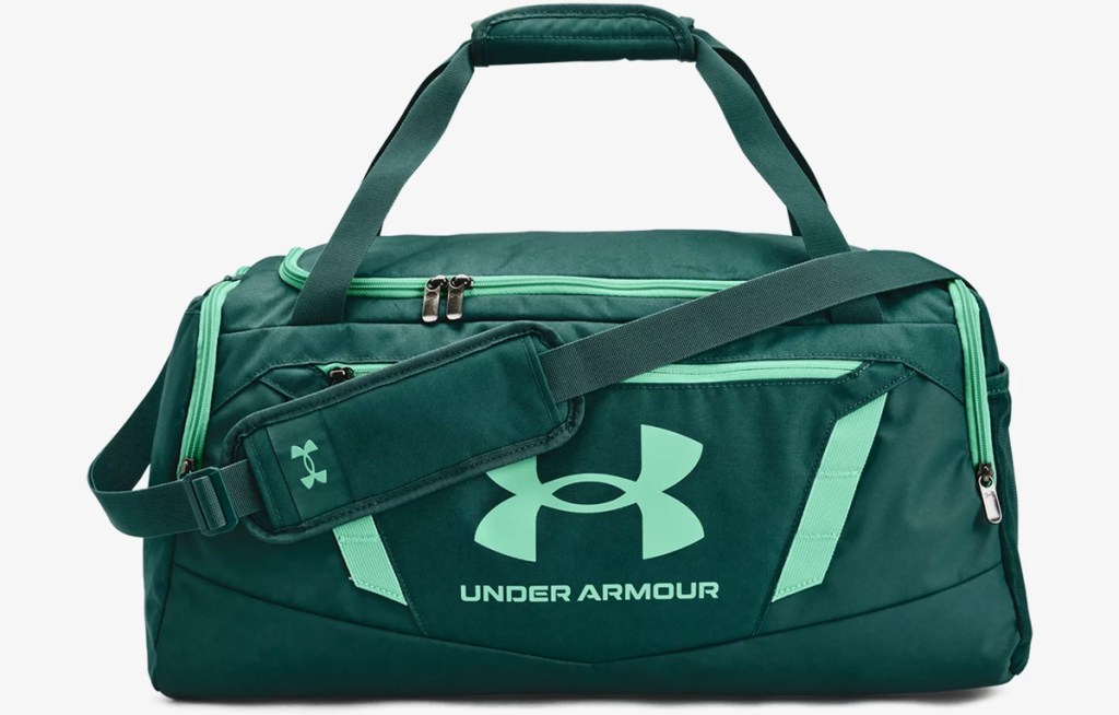green under armour duffle bag