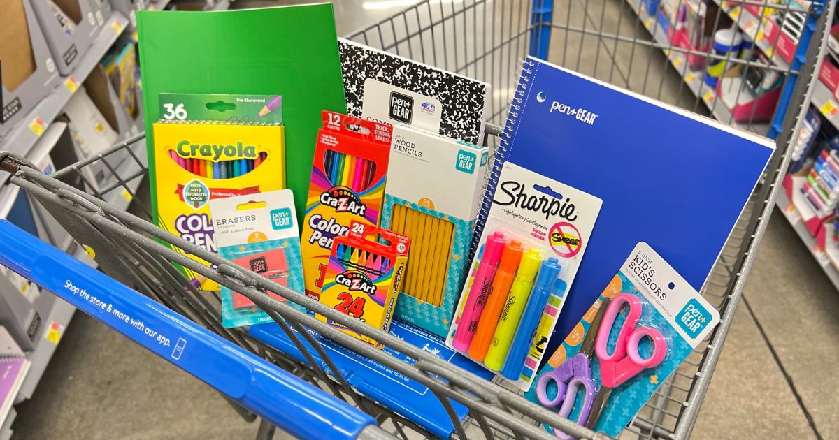 Walmart School Supplies from 25¢ | Save on Crayons, Markers, Notebooks ...