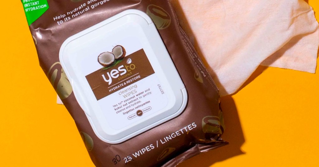 yes to coconut makeup remover wipes