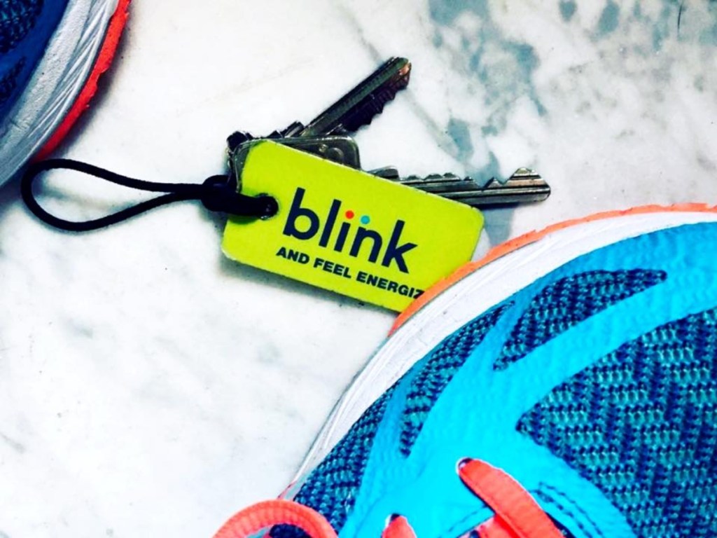Blink membership tag on keychain