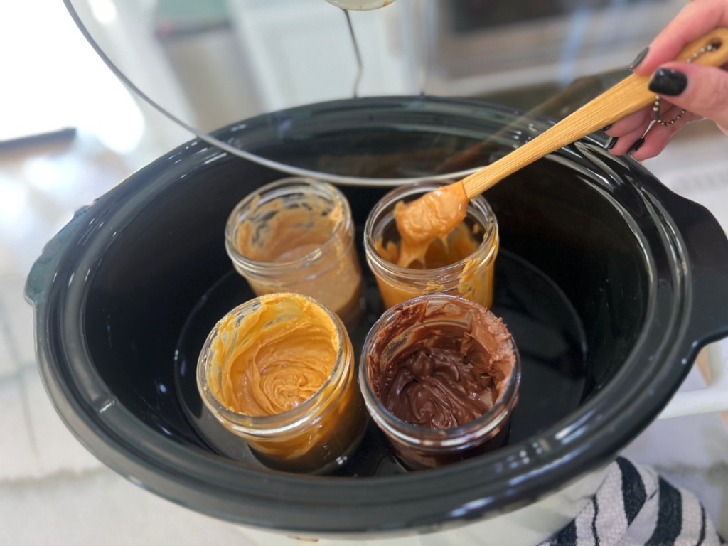 candy melting hack for caramel in the slow cooker