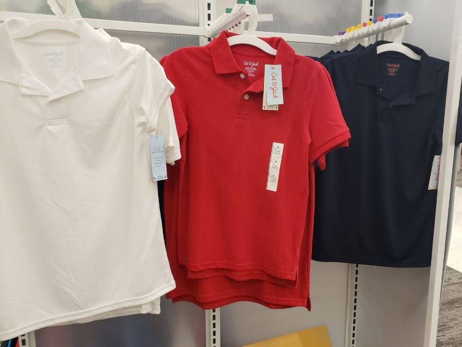 Get 30% Off Target Cat & Jack Uniforms | Polos from $3.50 + More!