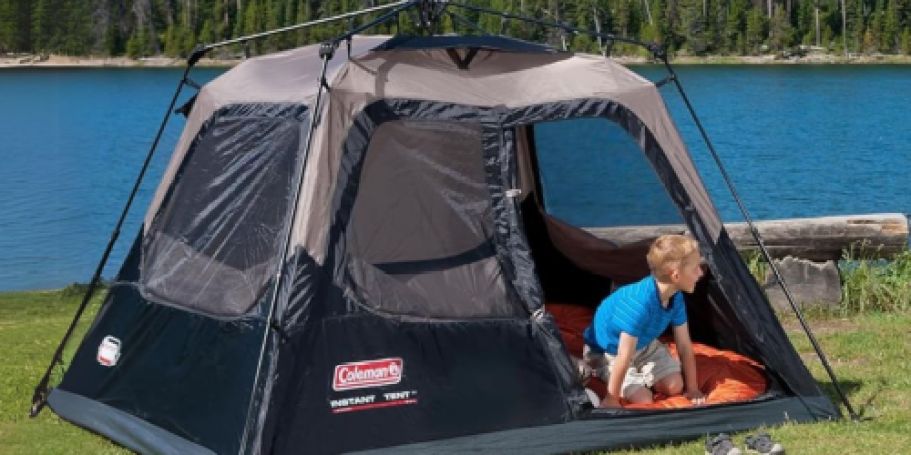 Coleman 4-Person Instant Tent Only $44 Shipped on Walmart.com (Reg $185)