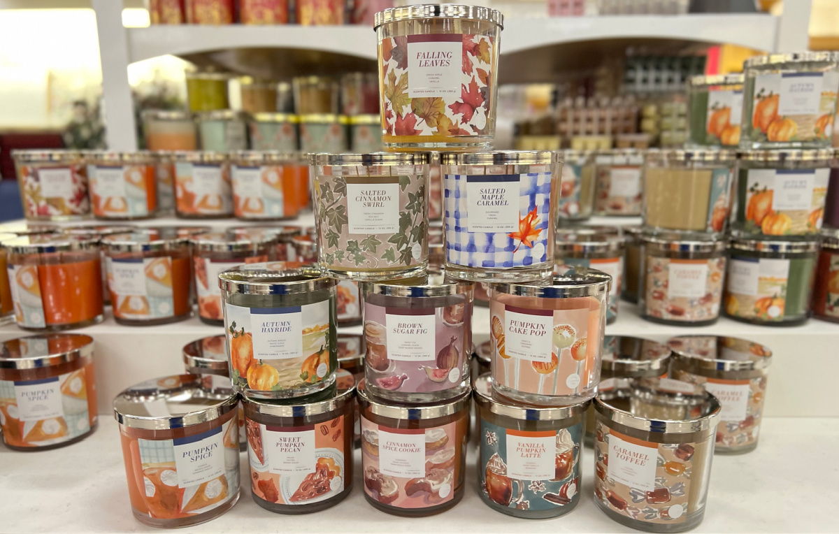 Kohl's Sonoma 3Wick Candles Only 5.99 Cheaper Bath & Body Works