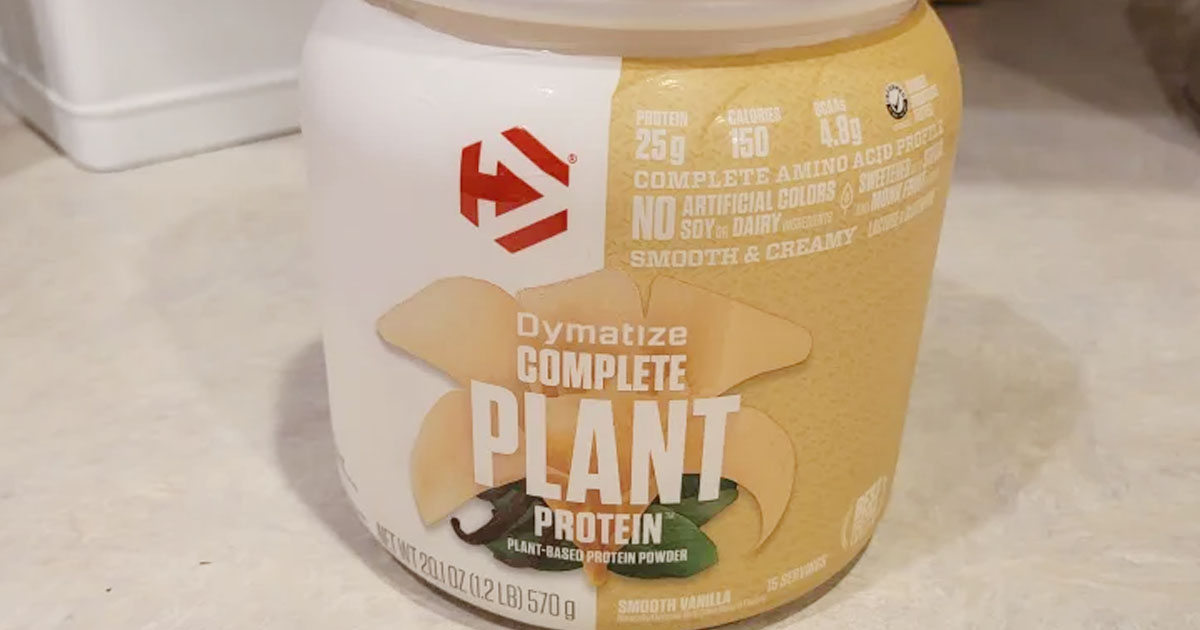 Dymatize PlantBased Protein Powder 1Pound Container Only 8.57