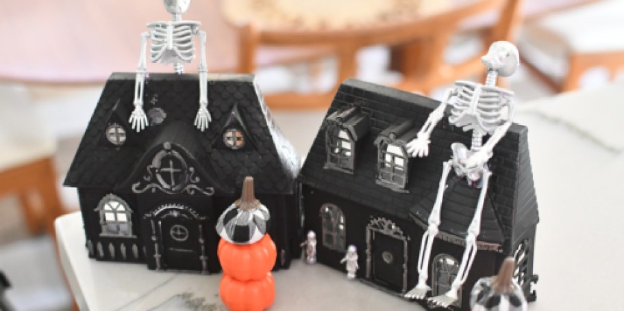 Make Your Own Mini Halloween Mansion On the Cheap!