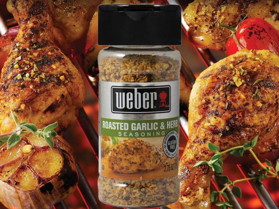 Weber Roasted Garlic Herb Seasoning Shaker Only $1.90 Shipped on Amazon
