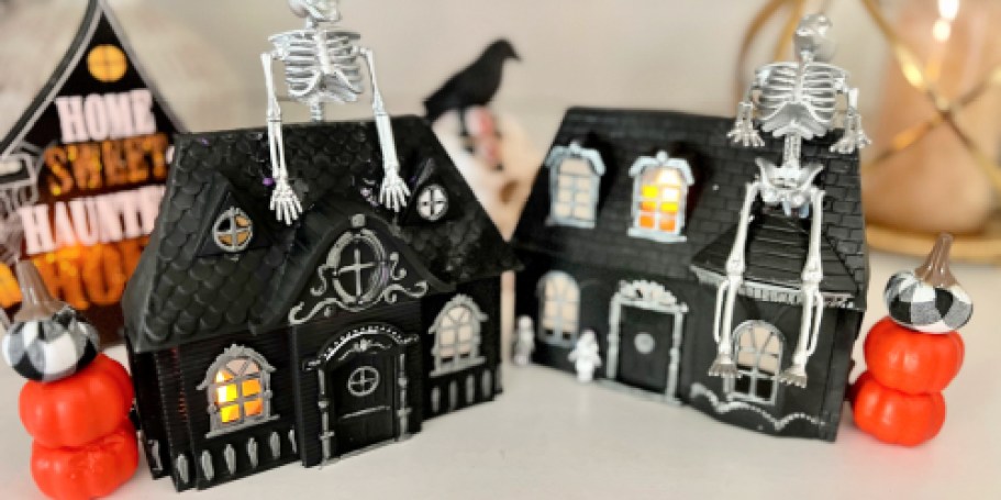 Anyone Can Make This Adorable Mini Halloween Mansion!