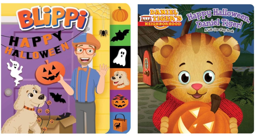 halloween kids books _ Blip and Daniel tiger