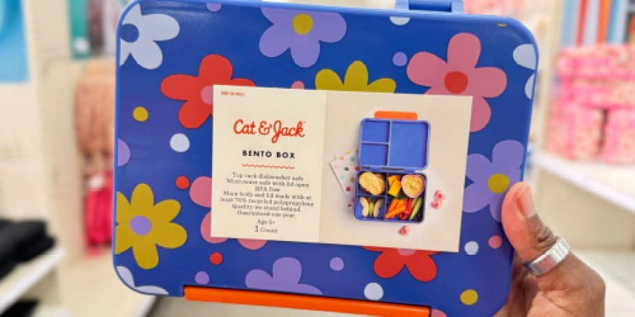 Cat & Jack Bento Boxes Only $3.50 AND Lunch Bags Just $6.99 on Target.com