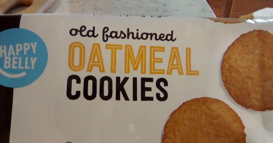 Happy Belly Old-Fashioned Oatmeal Cookies Only $1 Shipped on Amazon