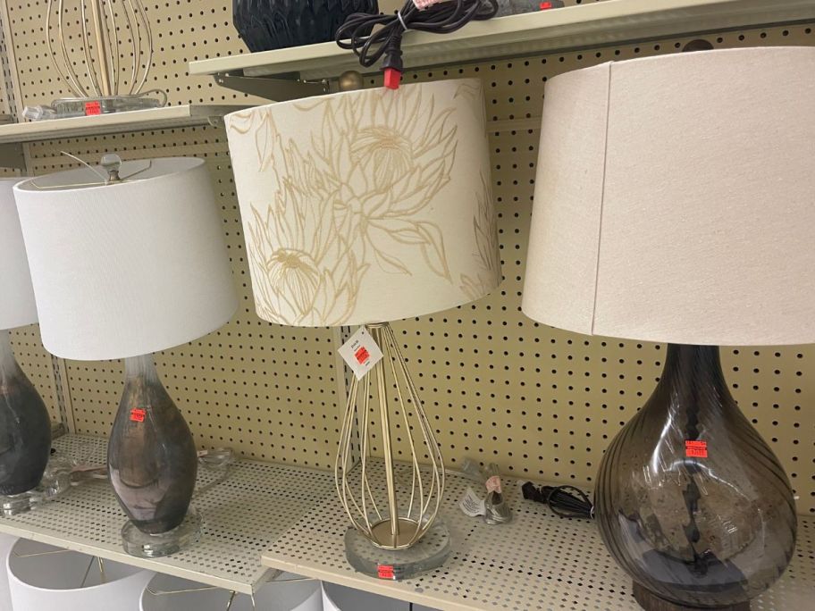 home decor clearance lamps at hobby lobby