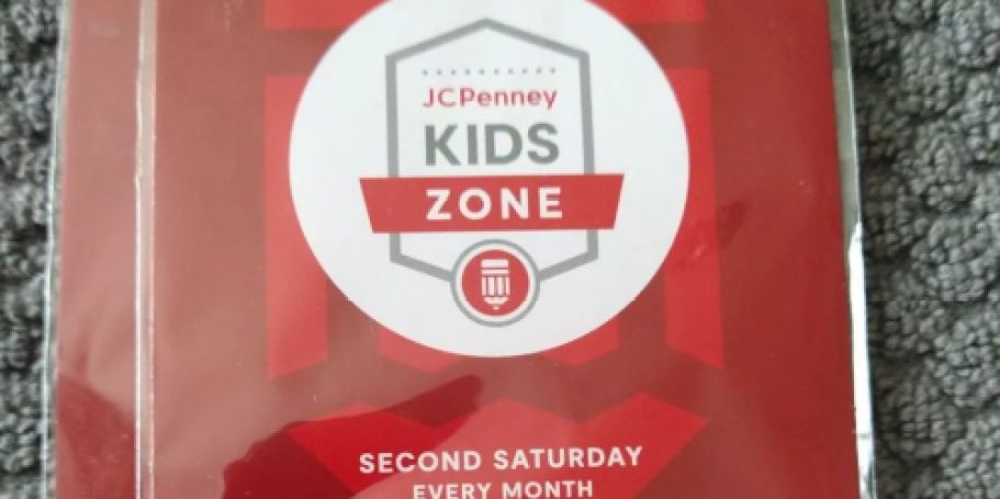 Free JCPenney Kids Zone Craft Event on November 9th (+ Extra Savings Coupon for Parents)