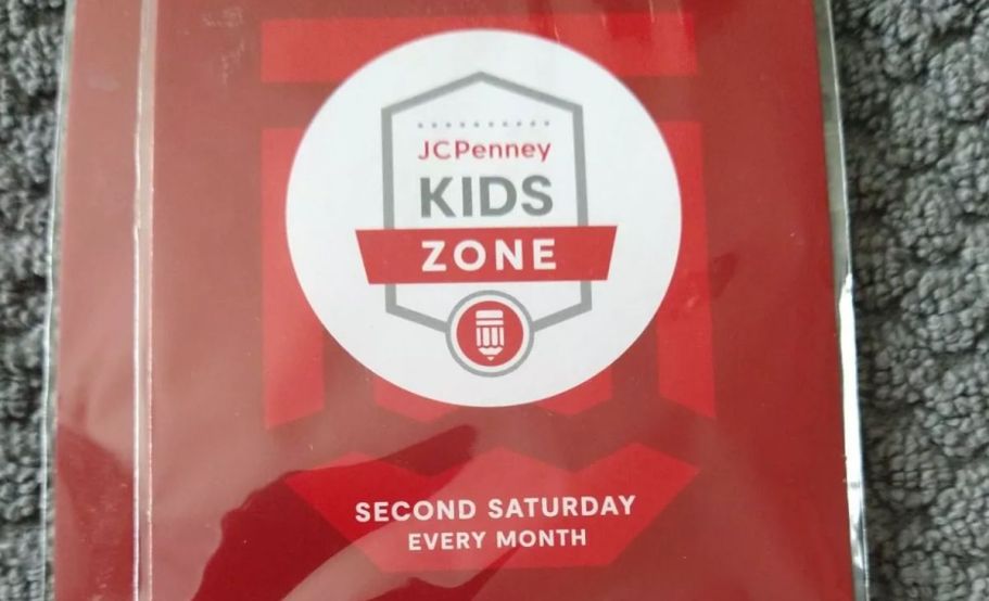 Free JCPenney Kids Zone Craft Event on November 9th (+ Extra Savings Coupon for Parents)