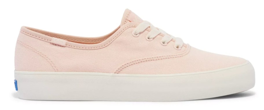 pink lace up keds