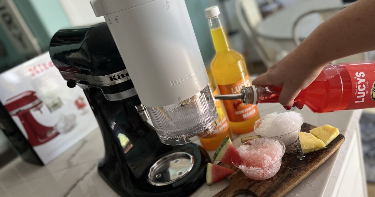 QVC: KitchenAid Shave Ice Stand Mixer Attachment – only $55 (reg $100+)! –  Wear It For Less