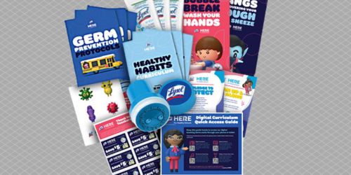 FREE Lysol Welcome Back Pack for Educators | Posters, Stickers & More