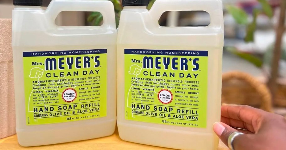 Mrs. Meyer’s Hand Soap Refill Just $7 Shipped on Amazon