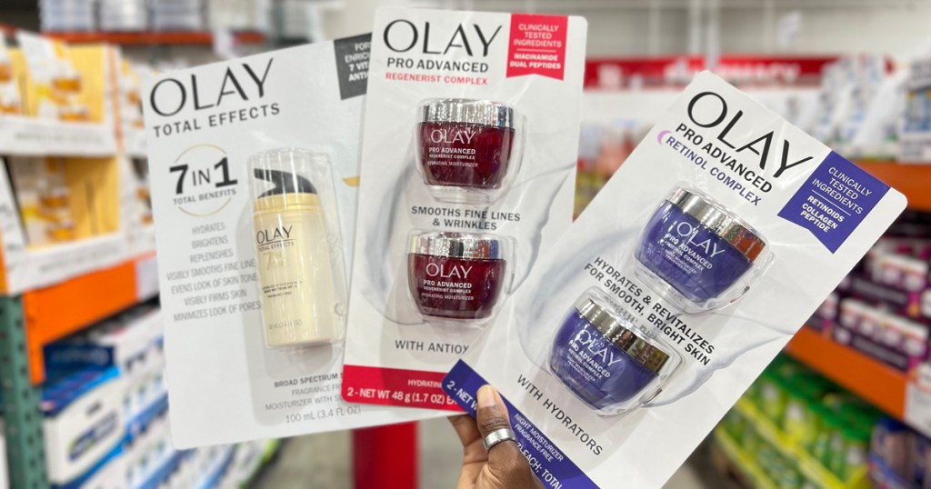 Olay products in Costco Store