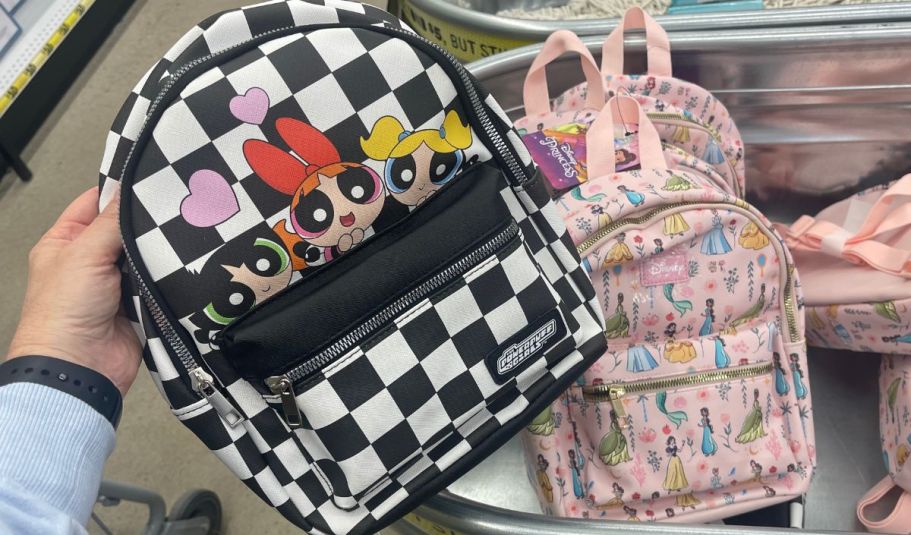 Five Below Mini Character Backpacks Only $10 | Powerpuff Girls, Disney Princess & Hello Kitty