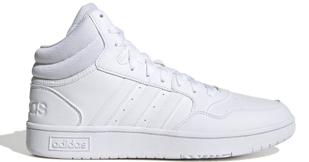white adidas shoe