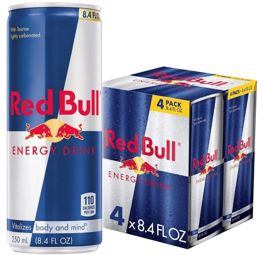 redbull-4pack-e1712610690217 ريد بُل مشروب الطاقة 4 عبوات فقط 4.51 دولار يتم شحنها على أمازون (فقط 97 سنتًا لكل علبة)