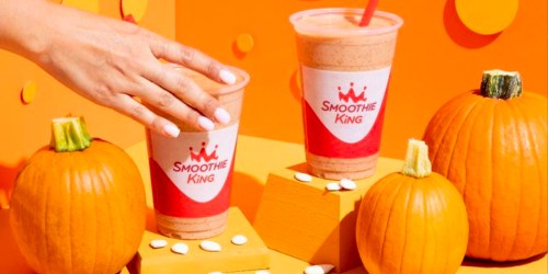 FREE Smoothie King Power Meal Pumpkin Smoothie – Today Only!