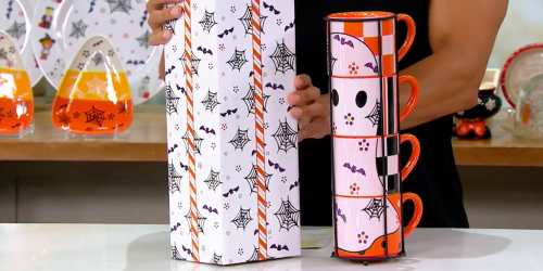 Get TWO Halloween Stacking Mug Sets for UNDER $20 Shipped + 60% Off More Items!